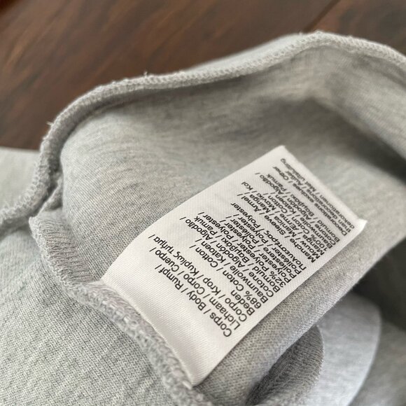 Lacoste Sport Sweatshirt - Gray, Size 32 - Picture 4 of 4